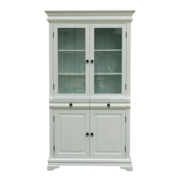 classic American country style white sideboard